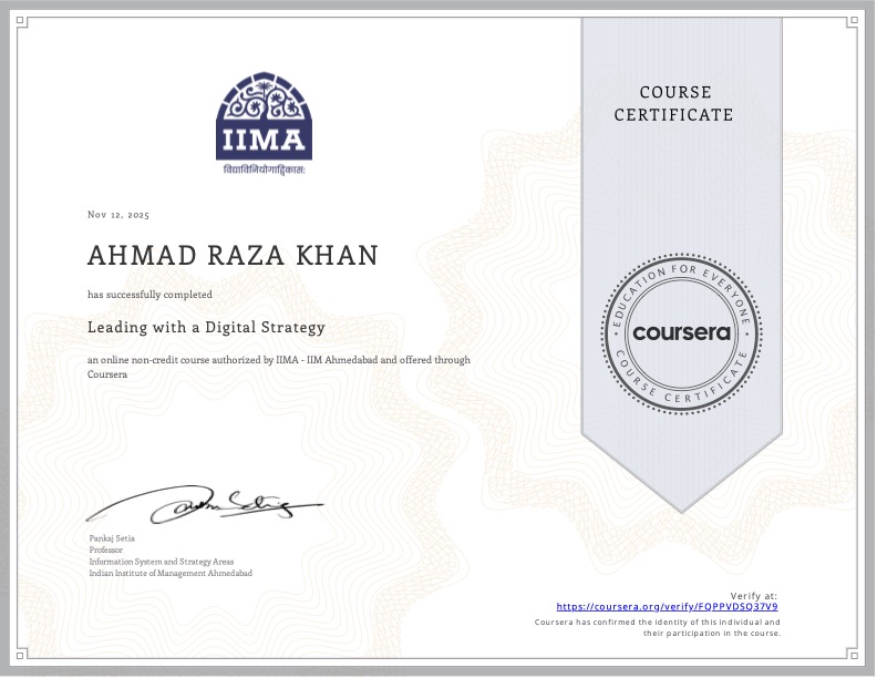 Leading with a Digital Strategy