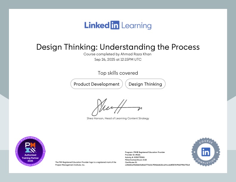 Design Thinking: Understanding the Process