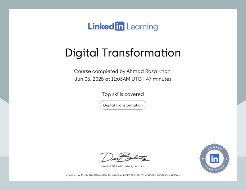 Digital Transformation