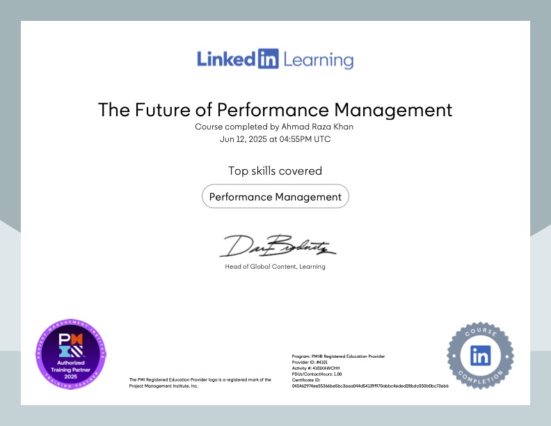 The Future of Performance Management