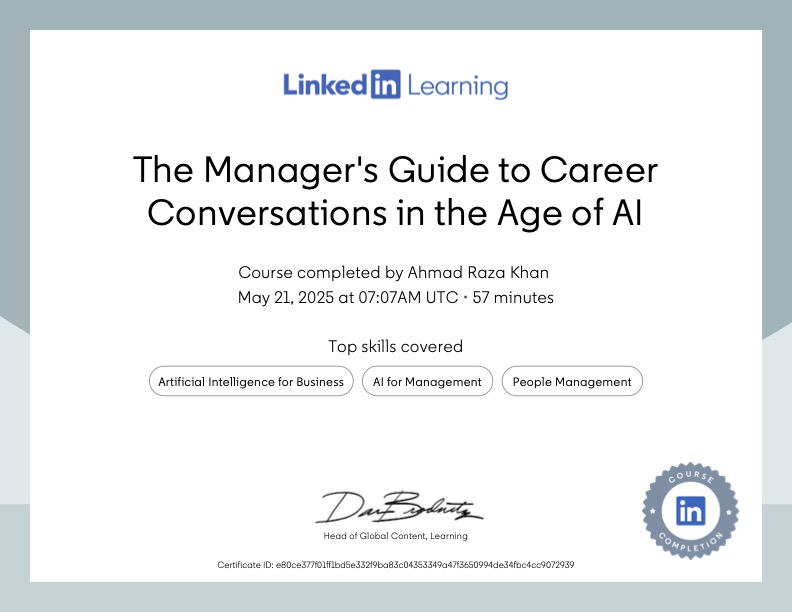 The Manager's Guide to Career Conversations in the Age of AI