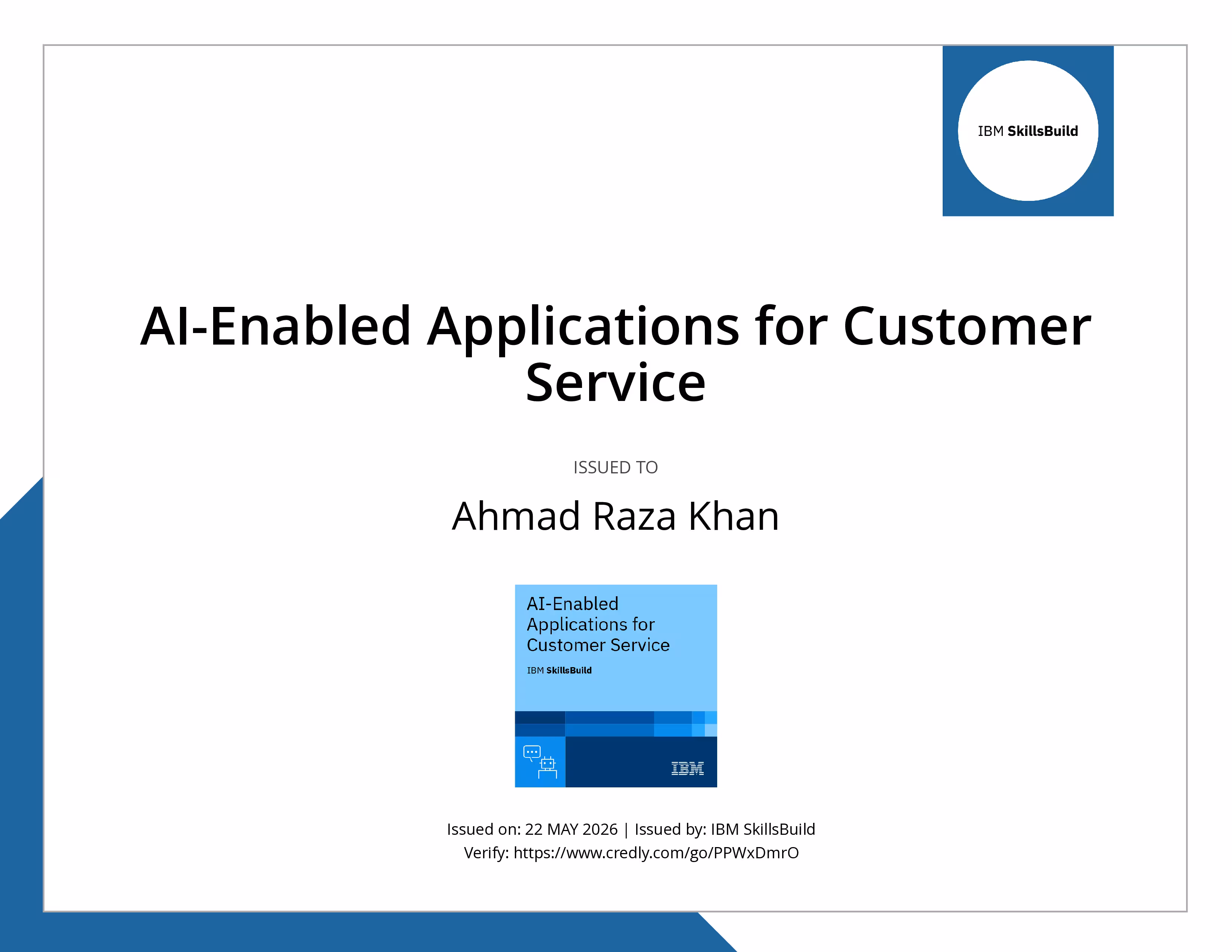 AI Enabled Applications for Customer Service