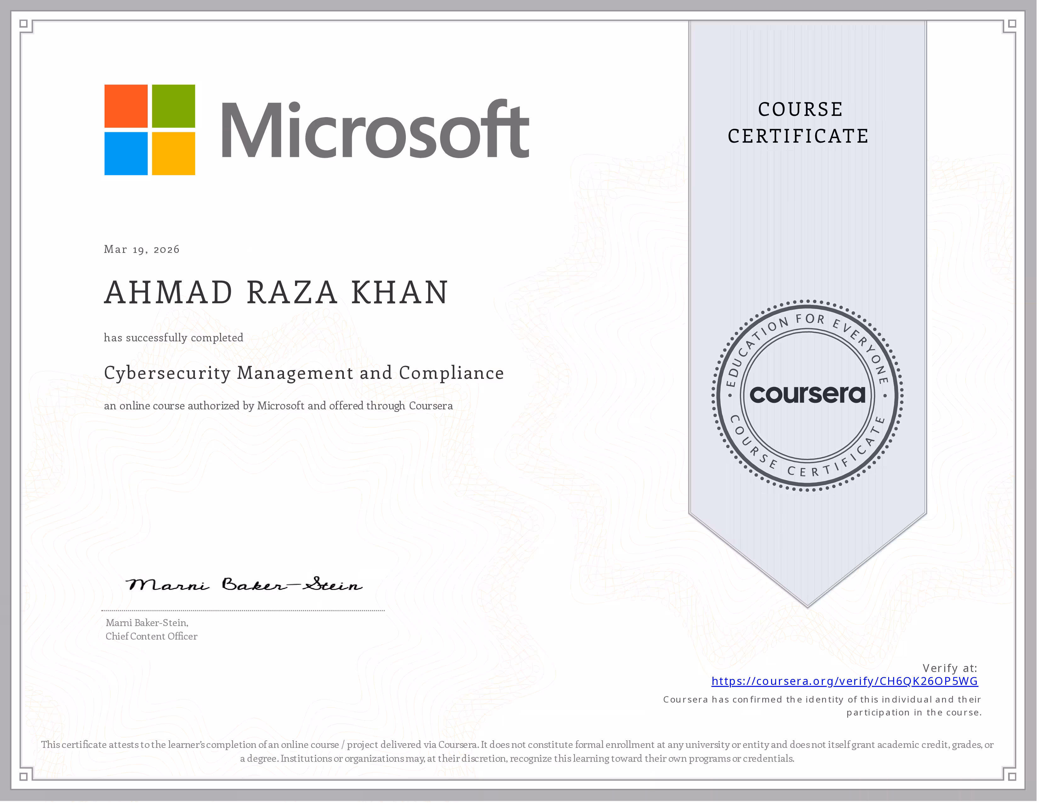 Reviewer Certificate