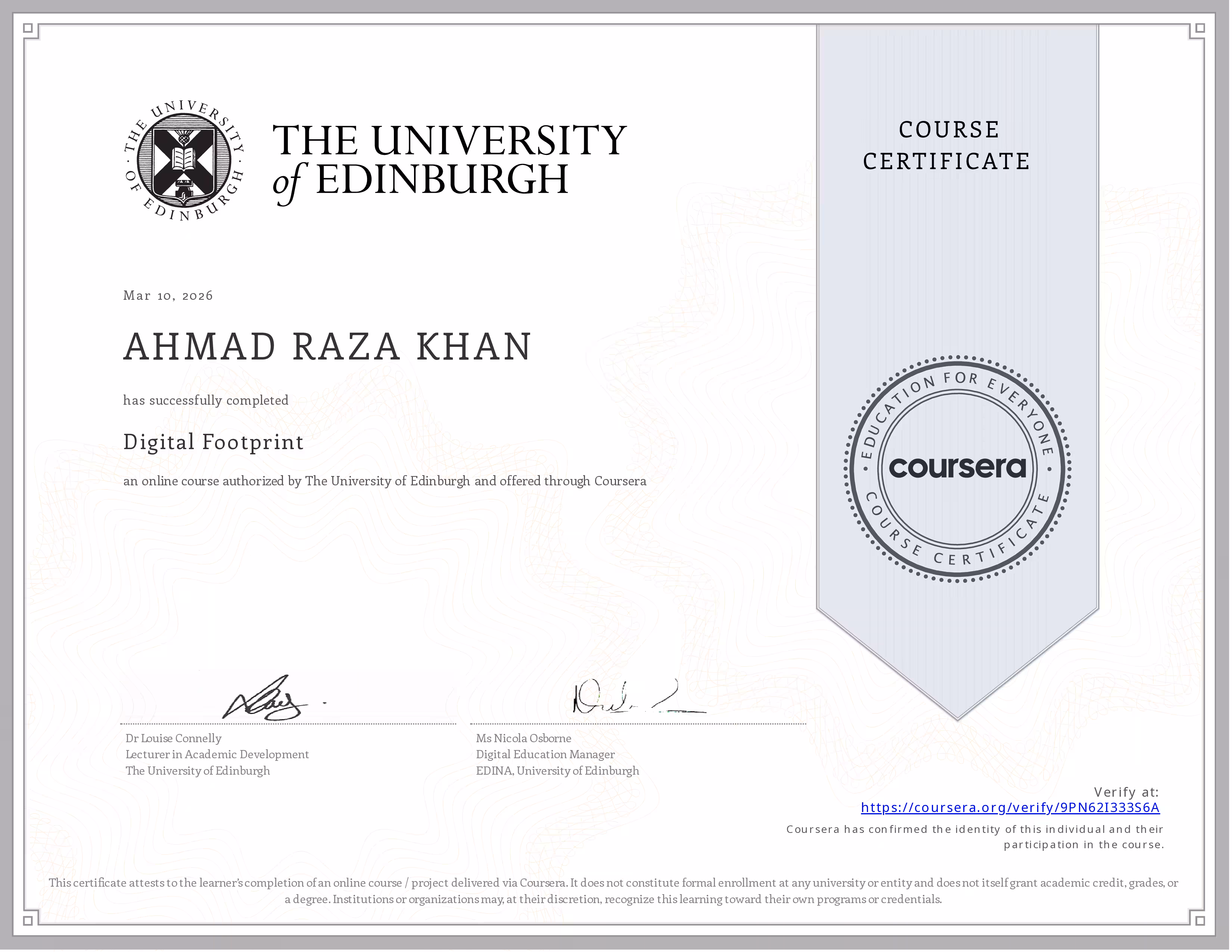 Reviewer Certificate