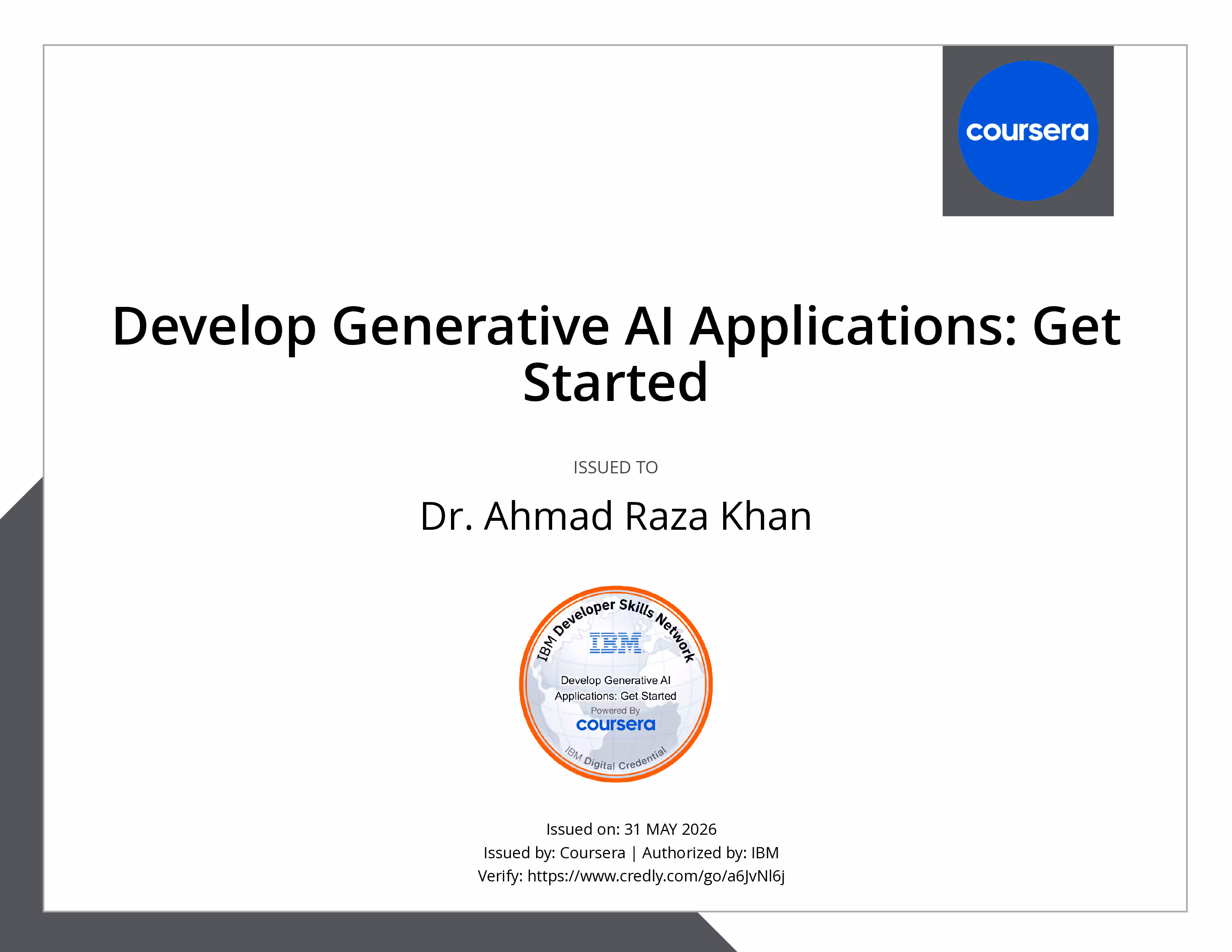 Develop Generative AI Applications: Get Started