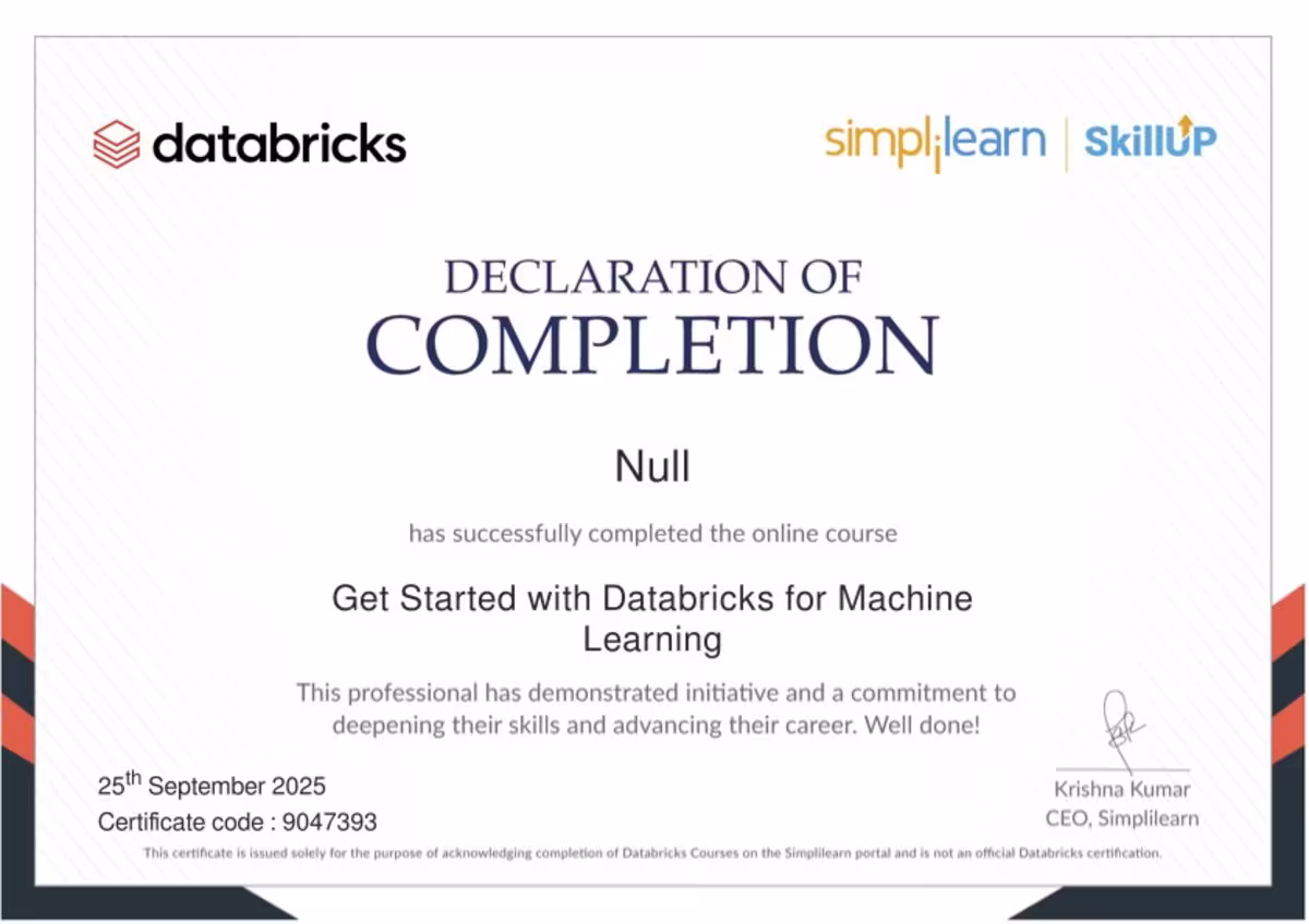 Get Started with Databricks for Machine Learning